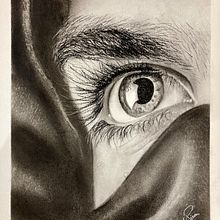 The eye . Un proyecto de Ilustración tradicional de Gilda Pica - 12.08.2022