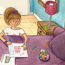 Mon projet du cours : Création de personnages pour histoires illustrées. Traditional illustration, Character Design, Editorial Design, Writing, Drawing, Stor, board, Children's Illustration, Narrative, Fiction Writing, and Children's Literature project by Anne COLLET - 06.05.2023