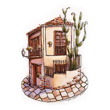 Mi proyecto del curso: Dibujo arquitectónico expresivo con marcadores de colores Ein Projekt aus dem Bereich Skizzenentwurf, Zeichnung, Architektonische Illustration, Sketchbook und Illustration mit Tinte von Fabián Lomio - 09.08.2022