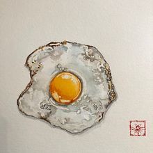 My project for course:  Flavorful Food Illustration with Watercolor. Un progetto di Illustrazione tradizionale, Belle arti, Pittura, Pittura ad acquerello, Artigianato, Creatività, Disegno e Illustrazione botanica di Sabine Nimz - 12.08.2022