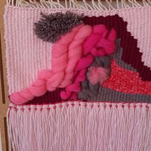Projeto 1 tecelagem iniciante. Weaving project by Fatima Zahler D'Avila - 08.12.2022