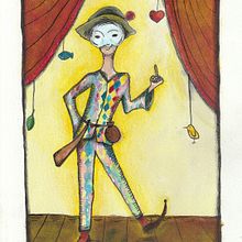 Mein Kursprojekt: Illustration mit Acrylfarben: Gestalte magische Universen. Un proyecto de Ilustración tradicional, Pintura, Creatividad y Pintura acrílica de Rusch Veronika - 13.08.2022