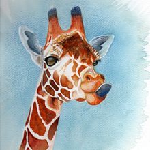 My project for course: Expressive Animal Portraits in Watercolor. Un progetto di Illustrazione tradizionale, Pittura ad acquerello, Disegno realistico e Illustrazione naturalistica di dallister - 13.08.2022