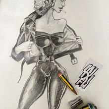 Lapiz. Traditional illustration, and Drawing project by Raul Mitxifú - 08.13.2022