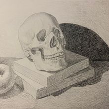Mon projet du cours : Dessin artistique pour débutants. Pencil Drawing, Drawing, Realistic Drawing, and Artistic Drawing project by Aurélie Feuvrier - 08.13.2022