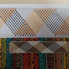 Meu projeto do curso: Design de bijuteria: crie patterns elegantes com miçangas. Un progetto di Design di accessori, Artigianato, Design di gioielli e Fiber Art di Ana GS - 13.08.2022
