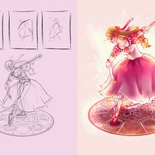 My project for course: Fairy-Tale Illustration with Watercolors. Un proyecto de Ilustración tradicional, Pintura, Dibujo, Ilustración digital y Pintura a la acuarela de Borislava Peeva - 13.08.2022