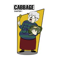 Cabbage. Traditional illustration, and Manga project by Abel Oliveira - 11.24.2021