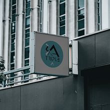 MY LOGO DESIGN PROJECT FOR MY ARCHITECTURE OLINE FREELANCE STUDIO ( TRIPLE A STUDIO).. Design, Br, ing, Identit, Graphic Design, Logo Design, and Architecture project by ali mosaab - 08.13.2022