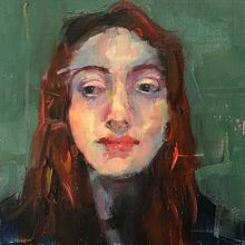 Mi proyecto del curso: Retratos contemporáneos al óleo . Ilustrație tradițională, Arte plastice, Pictura și Pictură în ulei de Laurelle Cidoncha - 08.14.2022