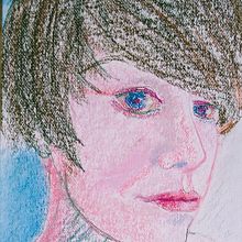 My project for course: Expressive Portrait Drawing with Soft Pastels. Un progetto di Illustrazione tradizionale, Belle arti, Disegno, Disegno di ritratti e Disegno artistico di Magdalena Izdebska - 14.08.2022
