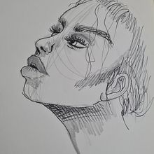 Mi proyecto del curso: Sketchbook de retrato: explora el rostro humano. Projekt z dziedziny Sketching,  R, sunek, Portret,  R, sunek art, st, czn i Sketchbook użytkownika aluminatorres - 15.08.2022