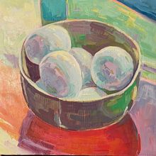 My project for course: Contemporary Oil Painting Techniques. Un progetto di Belle arti, Pittura e Pittura ad olio di bill thoms - 10.08.2022