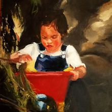 Eva.. Fine Arts, Oil Painting, and Portrait Drawing project by Diego Cuellar - 08.15.2022