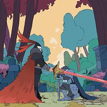 Sacred Knighthood. Een project van Traditionele illustratie van Mathias Loughlin - 04.08.2022