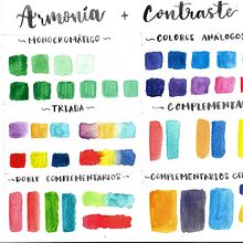 Mi proyecto del curso: Creación de paletas de color con acuarela. Un proyecto de Ilustración tradicional, Bellas Artes, Pintura, Pintura a la acuarela y Teoría del color de Juanita RL - 15.08.2022