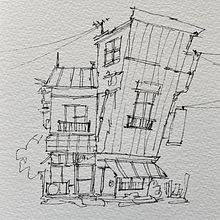 My project for course: Expressive Architectural Sketching with Colored Markers. Sketching, Drawing, Architectural Illustration, Sketchbook & Ink Illustration project by rohitk18 - 08.13.2022