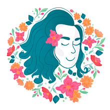 Meu projeto do curso: Retrato ilustrado com elementos botânicos - Aline Steele. Traditional illustration, Digital Illustration, Botanical Illustration, and Digital Drawing project by Aline Steele - 08.15.2022