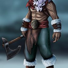 Mi proyecto del curso: Pintura digital para personajes en Procreate. Traditional illustration, Character Design, and Digital Illustration project by Matias Lopez - 08.16.2022