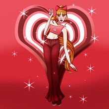 PPG Blossom. Traditional illustration, Digital Illustration, Artistic Drawing, and Manga project by F.S Smith - 08.16.2022