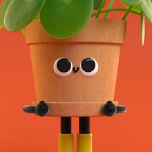 Plant Pal. Projekt z dziedziny 3D,  Modelowanie 3D i Projektowanie postaci 3D użytkownika tboards - 14.08.2022