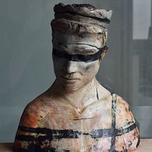 My project for course: Introduction to Clay Figurative Sculpture. Projekt z dziedziny  Sztuki piękne i Rzeźba użytkownika Andreea Badragan - 16.08.2022