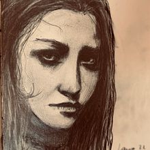 My project for course: Artistic Charcoal Portraiture: Creating Atmosphere. Fine Arts, Drawing, Portrait Drawing, Realistic Drawing, and Artistic Drawing project by Laura Di Stefano - 08.16.2022