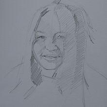Mijn project van de cursus: Expressief portrettekenen met zachte pastels. Traditional illustration, Fine Arts, Drawing, Portrait Drawing, and Artistic Drawing project by Nancy Van Immerseel - 08.16.2022
