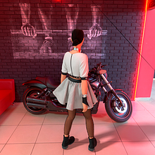 Tfc Moda digital Clo3d. Costume Design, 3D Animation, Sewing, 3D Design, and Digital Product Design project by Rachel.rebelzone - 08.16.2022