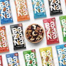 Branding & Packaging | Bazana! Healthy Roasted Snacks . % Rajesh Thyagarajan tarafından hazırlanan Tasarım, Markalaşma ve Kimlik, Logo Tasarımı, Ambalajlama, Tipografi Tasarımı, Yaratıcı Danışmanlık, Yaratıcılık, Grafik Tasarım, Web Tasarımı, Yemek Fotoğrafçılığı, Kırtasi, Ve e Tasarımı projesi - 08.16.2022
