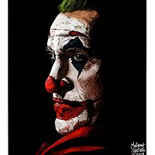 Joker. Projekt z dziedziny Trad, c i jna ilustracja użytkownika Juliano De Azevedo Batista - 16.08.2022