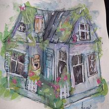 Mi proyecto del curso: Dibujo arquitectónico expresivo con marcadores de colores. Projekt z dziedziny Sketching,  R, sunek,  R, sunek architektoniczn, Sketchbook,  R i sunek atramentem użytkownika hellenmariaoniceuwu - 12.08.2022