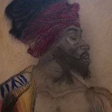Mi proyecto del curso: Retrato realista al carboncillo. Traditional illustration, Drawing, Portrait Drawing, Realistic Drawing, and Fine Arts project by Carmen Elez - 08.17.2022