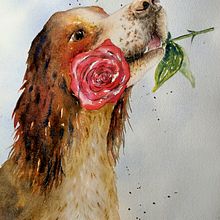 My project for course: Expressive Animal Portraits in Watercolor. Ilustração tradicional, Pintura em aquarela, Desenho realista e Ilustração naturalista projeto de andreweast2 - 17.08.2022