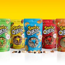Branding & Packaging | Snack Quest Snacks. Design, Br, ing, Identit, Stationer, Design, Packaging, Product Design, Logo Design, T, pograph, T, pograph, Design, Creative Consulting, Creativit, Art Direction, Graphic Design, Product Photograph, Digital Lettering, Digital Design, Br, and Strateg project by Rajesh Thyagarajan - 08.17.2022