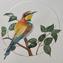 My project for course: Watercolor with Filigree and Metallic Details. Traditional illustration, Painting, Watercolor Painting, Botanical Illustration, Naturalistic Illustration, and Decorative Painting project by ableitung_misc - 08.17.2022