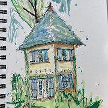 My project for course: Expressive Architectural Sketching with Colored Markers. Sketching, Drawing, Architectural Illustration, Sketchbook & Ink Illustration project by Clint Williams - 08.19.2022