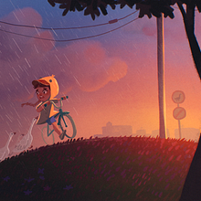 Zona Peligrosa . Digital Illustration, Concept Art, Digital Painting, Color Theor, and Children's Illustration project by María Tuti - 07.16.2022