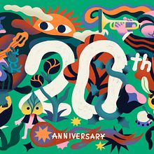 Green Man Festival 2022. Un proyecto de Ilustración tradicional, Diseño e Ilustración digital de Jess Hannigan - 17.08.2022