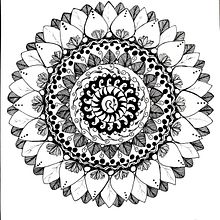 My project for course: The Art of Mandala Drawing: Create Geometric Patterns. Projekt z dziedziny  R, sunek,  R, sunek atramentem, Sketching, Kreat, wność, R i sunek ołówkiem użytkownika Adriana Horak - 18.08.2022