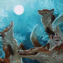 Rites. Fine Arts, Traditional illustration, and Oil Painting project by Anetta Lukjanova - 08.18.2022
