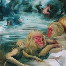 I fit right in. Traditional illustration, Fine Arts, and Oil Painting project by Anetta Lukjanova - 08.18.2022