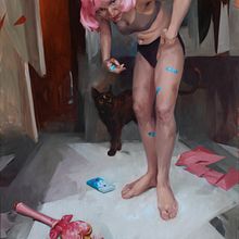 After fighting for love and justice. Projekt z dziedziny Trad, c, jna ilustracja,  Sztuki piękne i Malarstwo olejowe użytkownika Anetta Lukjanova - 18.08.2022