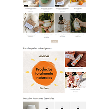 Lirisme - Tienda online de cosmética natural y zero waste. Un projet de Webdesign de Iris Montero - 20.04.2022