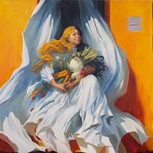 Album cover for Vesta - Uskon Tulevaan. Traditional illustration, Fine Arts, and Oil Painting project by Anetta Lukjanova - 08.18.2022