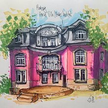 Mein Kursprojekt: Expressive Architekturskizzen mit Markern 1. Sketching, Drawing, Architectural Illustration, Sketchbook & Ink Illustration project by Stephan B. - 08.18.2022