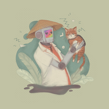 My project for course: Creative Composition for Illustration with Procreate. Ilustração tradicional, Criatividade, Ilustração digital, e Desenho digital projeto de Alexandra Scrupschii - 15.08.2022
