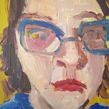 Autoportret. Un proyecto de Pintura y Pintura acrílica de Wioleta Przybysz - 18.08.2022