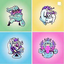 Creación de un porfolio de ilustración en Instagram. Un proyecto de Ilustración tradicional, Redes Sociales, Ilustración digital, Gestión del Portafolio, Instagram, Diseño para Redes Sociales, Gestión y productividad							 de ercavi - 01.06.2022