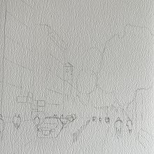 Mon projet du cours : Paysages urbains à l’aquarelle. Un proyecto de Bellas Artes, Pintura a la acuarela e Ilustración arquitectónica de Alain Deschamps dit Desal - 18.08.2022
